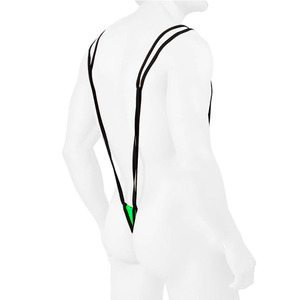 Custom Hot Sexy Mens <span class=keywords><strong>Gay</strong></span> Ropa interior Tanga Full Straps Bodysuits para los hombres - Product Image 6