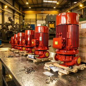 Pompe centrifuge verticale XBD pour l'eau des systèmes anti-incendie des bâtiments - Product Image 1