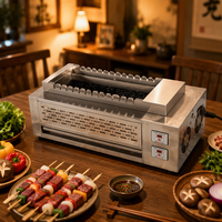 Barbecue électrique rotatif en acier inoxydable personnalisé RKMF-TSRK13
