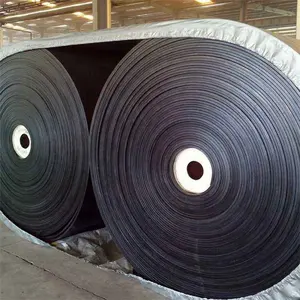 PVG680S solid woven flame retardant belt/Rubber conveyor belt