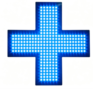 Panneau LED matriciel en forme de croix à haute luminosité, affichage de texte programmable pour intérieur - Product Image 1