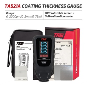 Medidor de Espesor de Revestimiento Digital Electrónico TASI TA521A 0-2000UM para Pruebas de Película de Pintura de Automóviles, 1 Año de Garantía - Product Image 6