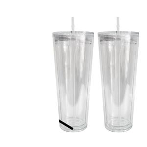 24Oz Snow Globe Tumbler With Lid and Straw Double Wall Insulated Plastic <b>Cups</b> Travel Reusable Iced Coffee <b>Cup</b> - Product Image 1