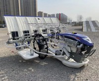 Transplanteur de riz TONGYANG PD60D à 6 rangs, machine à transplanter de riz à vitesse accrue