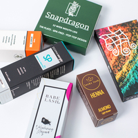 Scatole Personalizzate per Cosmetici e Prodotti Skincare con Effetto Lamina Dorata