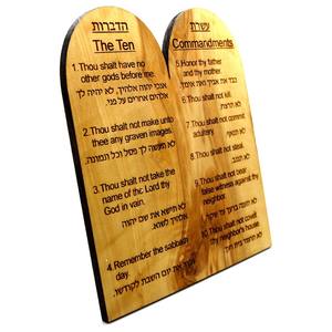 Signos inspiradores de pared de oficina en casa rústica personalizada regalo granja los <span class=keywords><strong>diez</strong></span> mandamientos no tendrás decoración de otros dioses - Product Image 2