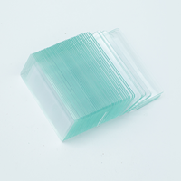 Cheap 7014 Microscope Glass Slide with Ground Edge 25.4x76.2mm Transparent Customizable OEM Support for Lab Research