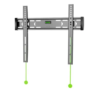 Fixed LCD LED Wall TV Mount Bracket With Plastic String Puller Can Customized Logo TV Stand Rack