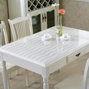<span class=keywords><strong>Protector</strong></span> <span class=keywords><strong>de</strong></span> Mesa Transparente Impermeable y Resistente al Aceite, <span class=keywords><strong>Mantel</strong></span> <span class=keywords><strong>de</strong></span> Plástico Grueso y <span class=keywords><strong>Suave</strong></span> <span class=keywords><strong>de</strong></span> 0.8 mm 2 mm - Product Image 2