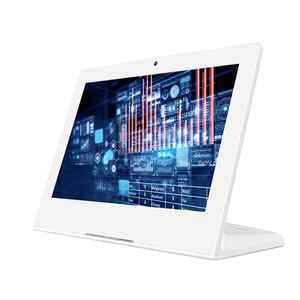 10.1 inch Android L hình dạng máy tính bảng màn hình cảm ứng wifi nhà hàng tiền mặt Đăng ký thông tin phản hồi của khách hàng PoE quảng cáo hiển thị - Product Image 1