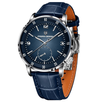 Montre-bracelet de luxe automatique mécanique pour homme, personnalisable, en gros et au détail, avec boîtier en acier inoxydable, étanche, pour le quotidien