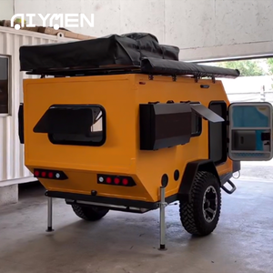 Trọng lượng nhẹ sang trọng nhỏ trượt nhôm RV cắm trại Trung Quốc tốt nhất off-road du lịch Trailer độc lập hệ thống treo ngoài trời di chuyển - Product Image 5