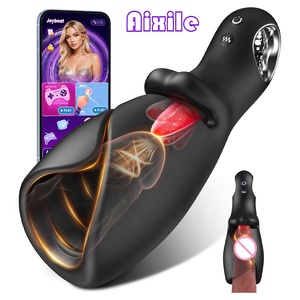 Juguetes Sexuales para Hombres Adultos, Vibrador de Lengua, Masturbador Masculino con Control por Aplicación, con Simulación de Lamido de Lengua, 10 Modos de Vibración, Vibrador de Pene - Product Image 1