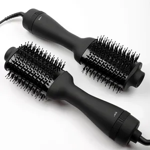 Electric Straightener Volumizing Rotating Brush One Step Hair Dryer Styler hot curlers air styler Comb Hair Dryer Air Brush Kit