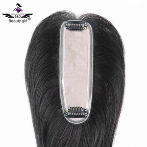 <span class=keywords><strong>Cheveux</strong></span> fins à usage quotidien Toppers pour femmes vrais <span class=keywords><strong>cheveux</strong></span> humains couvre Topper clairsemé pour ajouter du Volume expédition rapide - Product Image 5