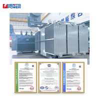 Transformateur de distribution à faible perte et haute efficacité, alternative au transformateur sec, 11 kV 433 V 1600 kVA à 2500 kVA pour onduleurs solaires photovoltaïques sur toiture