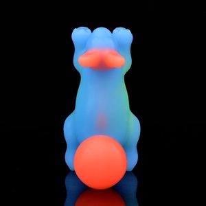 Vibrador de Masturbación para Mujeres, Diseño Fantasía, Color Luminoso, Silicona Suave - Product Image 3