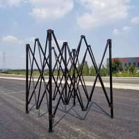 Tente publicitaire 10x10 avec parois latérales, auvent hexagonal de jardin 10x20, structure robuste, style arabe