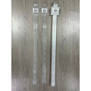 <b>Plastic</b> Advertising Display <b>Strips</b> 83Cm Long Wall Mount Durable Supermarket Use - Product Image 3