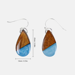 Collar <span class=keywords><strong>de</strong></span> Resina al por Mayor <span class=keywords><strong>de</strong></span> Fábrica con Colgante <span class=keywords><strong>de</strong></span> Madera, Paisajes en Miniatura, Joyería para Mujer, Accesorios, Cadena <span class=keywords><strong>de</strong></span> Cuerda, Amuleto <span class=keywords><strong>de</strong></span> Resina, Regalo - Product Image 4