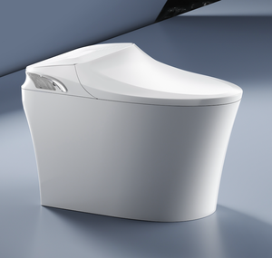 Bán Hot Thiết kế hiện đại nhà vệ sinh thông minh CHẬU VỆ SINH chân cảm biến tuôn ra nước nóng ghế điều khiển từ xa nhập cảnh cấp một mảnh trắng gốm mới - Product Image 1