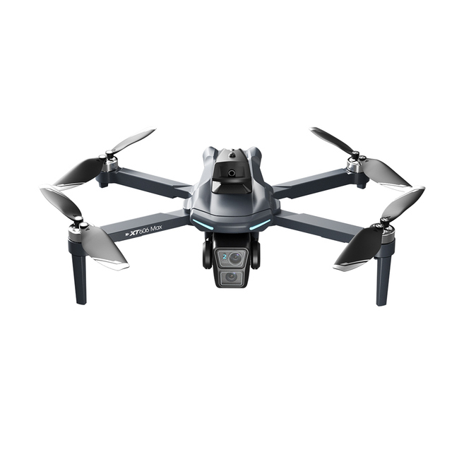 XT606 Drone with Camera Remote Control with Screen Optical Flow GPS Dual Positioning Intelligent Obstacle Avoidance Brushless