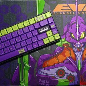 Juego de teclas de perfil XDA para teclado mecánico, <span class=keywords><strong>EVA01</strong></span>, tema, 120 teclas, PBT, sublimación - Product Image 3