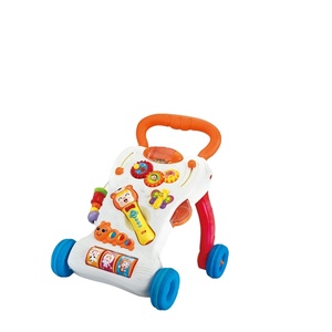 Jouet de <span class=keywords><strong>chariot</strong></span> d'activités d'apprentissage précoce pour bébé, multifonctionnel, siège à bascule, musical, marcheur simple pour bébé - Product Image 1