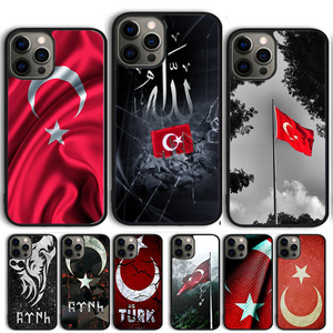 Bandiera turchia Istanbul Antalya mustafa lupo custodia per telefono per iPhone 15 16 14 13 12 Pro Max mini 11 Pro Max XS XR Plus - Product Image 1