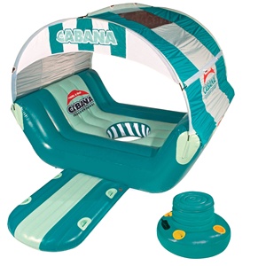 Isla Flotante Inflable para 6 Personas con Toldo Tipo Cabaña para Mar y <span class=keywords><strong>Lago</strong></span> - Product Image 2