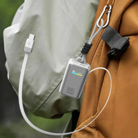 Batería Externa Inteligente con Pantalla TFT, Carga Inalámbrica Magnética, 20000 mAh, Li-Polímero, PD35W, Cable Tipo-C Retráctil, Superventas 2026