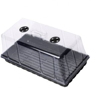 XiMan Customized 1020 <strong>Growing</strong> Flood Drain Flat <strong>Tray</strong> <strong>10x20</strong> Microgreens <strong>Trays</strong> with Deep Holes Plastic PS Disposable Eco-Friendly - Product Image 6
