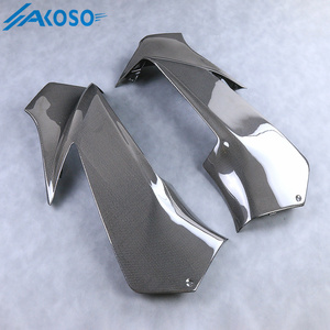 AKOSO fibre de carbone <span class=keywords><strong>moto</strong></span> becquet panneaux latéraux couverture carénages pour Honda CBR1000RR-R <span class=keywords><strong>2021</strong></span> 2022 2023 2024 - Product Image 2