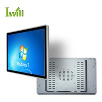 Panneau entièrement en aluminium de 15.6 pouces J1900 PC avec écran tactile capacitif tout en un ordinateur Stock disponible