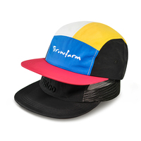 Gorras de Camping de Nailon de Alta Calidad con 5 Paneles y Logotipo Personalizado OEM, Coloridas, para Jóvenes, para Correr al Aire Libre