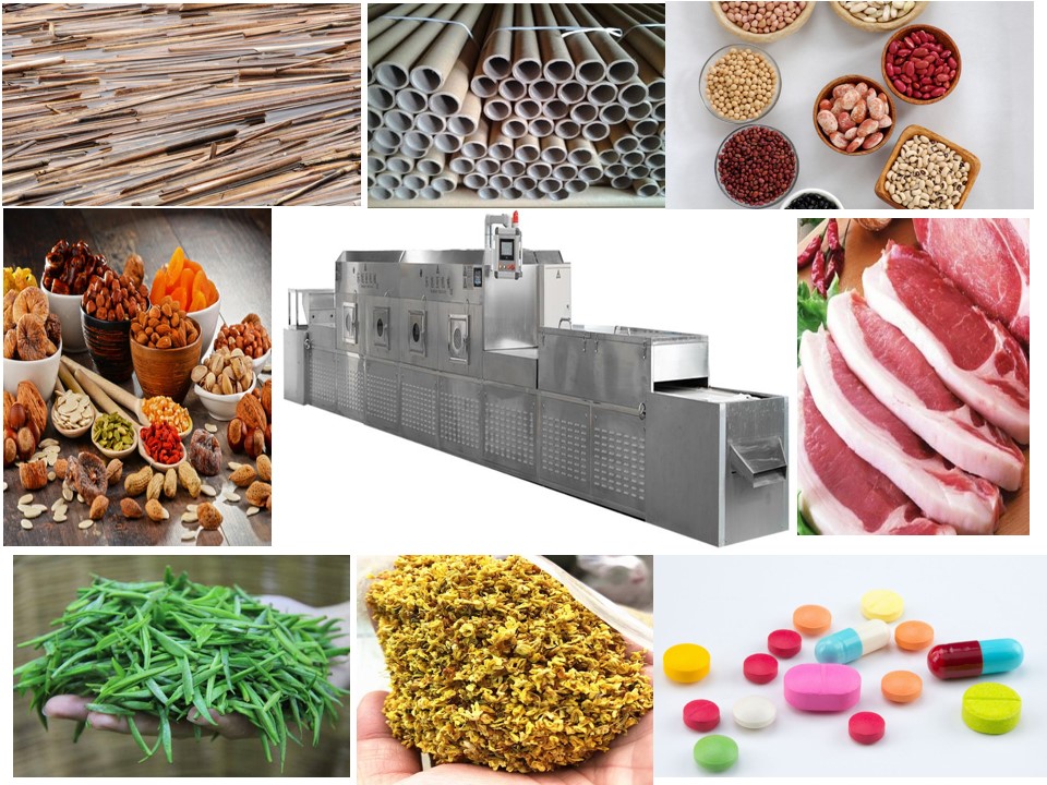 Multifunctional Herb Microwave Drying Machine Three PHASE 380V 50HZ