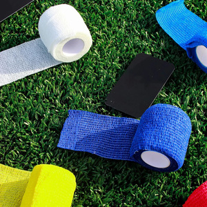 Cinta Deportiva OEM/ODM al por Mayor, Vendaje Cohesivo Autoadhesivo, Envoltura Elástica, Protección Segura para la Piel, para Fútbol y Rugby - Product Image 4