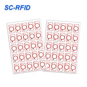 RFID giấy dính tag trống A4 Kích thước prelam Inlay Giao thông vận tải RFID Inlay kiểm soát truy cập thẻ RFID thẻ cơ sở vật chất - Product Image 2