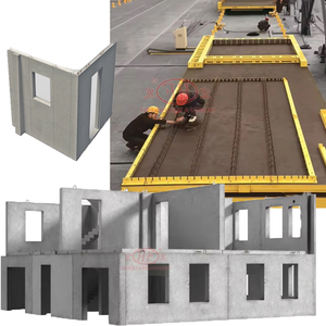 قوالب ألواح بناء فيلا جاهزة وحدات من الخرسانة الجاهزة ، وحدات من الجدار الخرساني الخفيف الحديث ، منزل مسبق الصنع - Product Image 2