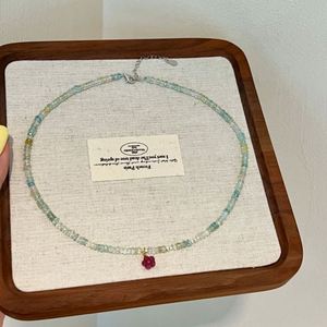 Collares con Colgante de Morganita Natural y Cuentas de Sakura de Dylam Charm, Joyería Fina de Moda para Mujer, Uso Diario - Product Image 6