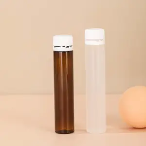 उच्च गुणवत्ता वाली 10 मिली 30 मिली ओरल लिक्विड बोतल कोलेजन पेट बोतल लंबी ट्यूब प्लास्टिक बोतल टैम्पर प्रूफ कैप के साथ