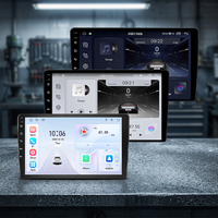 Système de navigation automobile DeYongwang Android à grand écran OLED 9/10 pouces, résolution 1024x600, tout-en-un pour CarPlay sans fil