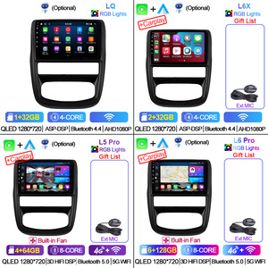 Lecteur DVD de voiture Android 12 2 DIN LEHX pour Renault <span class=keywords><strong>Duster</strong></span> 1 <span class=keywords><strong>2010</strong></span>-2015, Carplay, navigation GPS, <span class=keywords><strong>autoradio</strong></span> stéréo - Product Image 4