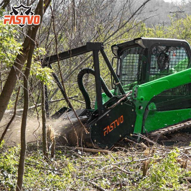 Heavy Duty Forestry Mulcher for Skid Steer