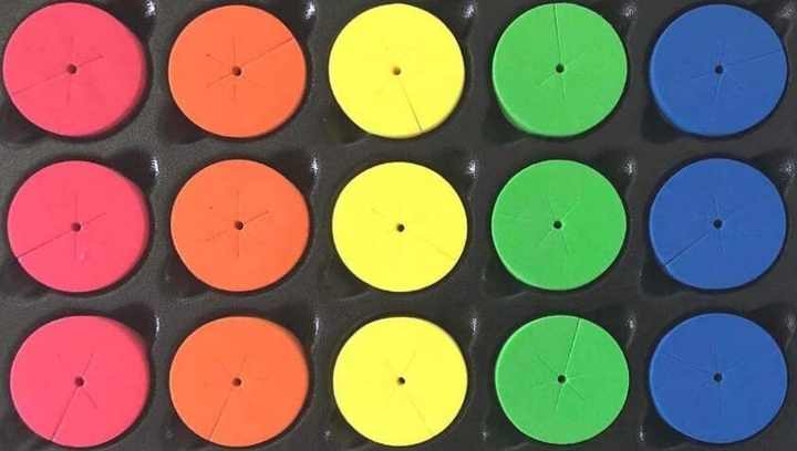 50 Collari Per Clonazione In Neoprene | Inserti A 8 Raggi Per Vasi A Rete Da 2 Pollici, Coltura Idroponica Fai Da Te