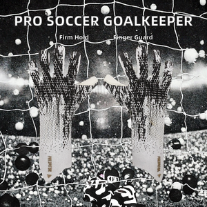 Guantes de Portero de Fútbol Profesionales al por Mayor, Protección de Dedos de Látex, Agarre Fuerte, Antideslizantes, Transpirables, Unisex, Juveniles y Adultos - Product Image 2