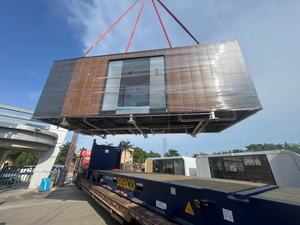 Toilettes de douche accessibles en fauteuil roulant-Unité tout-en-un conforme à l'ADA Lumière anti-germe pour les camps hospitaliers Capteur hygiénique - Product Image 5