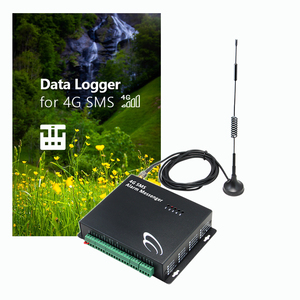 Máy đo mức nhiên liệu nhà máy 4-20mA nồi hơi mực nước siêu âm Transmitter lỏng nước DIESEL Meter cảm biến 4 gam SMS - Product Image 2