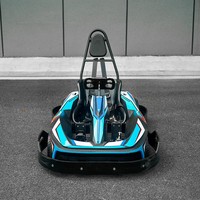 MINI BADGER Mini Edition, kart électrique commercial avec direction réactive pour karting en salle et centres de divertissement