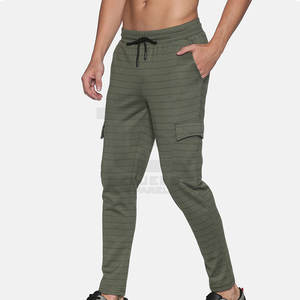 Pantalones Deportivos Casuales para Hombre, Más Vendidos, Cómodos, de Lona de Peso Medio, Cintura Media, Secado Rápido, Transpirables, de Poliéster/Algodón, para Uso en Exteriores - Product Image 2